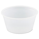 Solo Polystyrene Portion Cups, 2oz, Translucent, 250/Bag, 10 Bags/Carton orginal image