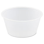 Solo Polystyrene Portion Cups, 3.25oz, Translucent, 250/Bag, 10 Bags/Carton orginal image