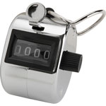Sparco Tally Counter with Finger Ring, Silver orginal image