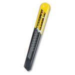 Stanley Bostitch Straight Handle Knife w/Retractable 13 Point Snap-Off Blade, Yellow/Gray orginal image