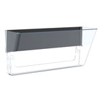Storex Unbreakable Magnetic Wall File, Letter/Legal, 16 x 7, Single Pocket, Clear orginal image