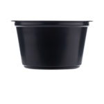 SupplyCaddy Portion Cups, 2 oz, Black, 2,500/Carton orginal image