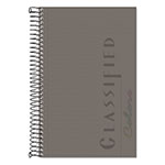 TOPS Color Notebooks, 1 Subject, Narrow Rule, Graphite Cover, 8.5 x 5.5, 100 White Sheets orginal image