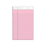 TOPS Prism + Colored Writing Pads, Narrow Rule, 50 Pastel Pink 5 x 8 Sheets, 12/Pack orginal image