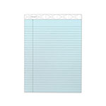 TOPS Prism + Colored Writing Pads, Wide/Legal Rule, 50 Pastel Blue 8.5 x 11.75 Sheets, 12/Pack orginal image