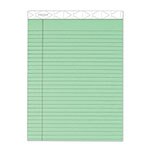 TOPS Prism + Colored Writing Pads, Wide/Legal Rule, 50 Pastel Green 8.5 x 11.75 Sheets, 12/Pack orginal image