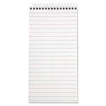 TOPS Reporter’s Notepad, Wide/Legal Rule, White Cover, 70 White 4 x 8 Sheets, 12/Pack orginal image