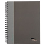 TOPS Royale Wirebound Business Notebooks, 1 Subject, Medium/College Rule, Black/Gray Cover, 8.25 x 5.88, 96 Sheets orginal image