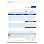 TOPS Snap-Off Job Invoice Form, Three-Part Carbonless, 8.5 x 11.63, 1/Page, 50 Forms orginal image