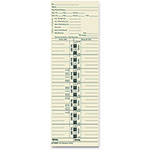TOPS Time Clock Cards, Replacement for 3200, One Side, 3.5 x 10.5, 500/Box orginal image
