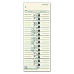 TOPS Time Clock Cards, Replacement for 10-800292, One Side, 3.5 x 9, 500/Box orginal image