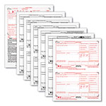 TOPS W-2 Tax Forms, Six-Part Carbonless, 5.5 x 8.5, 2/Page, (50) W-2s and (1) W-3 orginal image