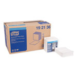 Tork Heavy-Duty Paper Wiper 1/4 Fold, 12.5 x 13, White, 56/Pack, 16 Packs/Carton orginal image
