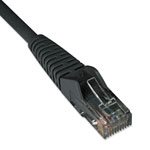 Tripp Lite Cat6 Gigabit Snagless Molded Patch Cable, RJ45 (M/M), 1 ft., Black orginal image