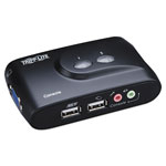 Tripp Lite Compact USB KVM Switch with Audio and Cable, 2 Ports orginal image