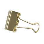 U Brands Binder Clips, Medium, Gold, 72/Pack orginal image