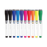 U Brands Medium Point Dry Erase Markers, Medium Chisel Tip, Assorted Colors, 10/Pack orginal image