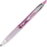 Uni-Ball 207 Retractable Gel - Pink Ribbon Edition - Medium Pen Point - 0.7 mm Pen Point Size - Refillable - Black Gel-based Ink - Pink Barrel orginal image