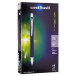 Uni-Ball Jetstream Retractable Ballpoint Pen, Fine 0.7mm, Black Ink, Blue Barrel orginal image