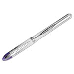 Uni-Ball VISION ELITE Stick Roller Ball Pen, Bold 0.8mm, Purple Ink, White/Purple Barrel orginal image