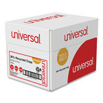 Universal 30% Recycled Copy Paper, 92 Bright, 20 lb Bond Weight, 8.5 x 11, White, 500 Sheets/Ream, 5 Reams/Carton orginal image