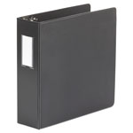 Universal Deluxe Non-View D-Ring Binder with Label Holder, 3 Rings, 3