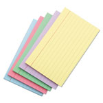 Universal Index Cards, Ruled, 4 x 6, Assorted, 100/Pack orginal image