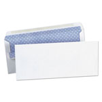 Universal Self-Seal Security Tint Business Envelope, #10, Square Flap, Self-Adhesive Closure, 4.13 x 9.5, White, 500/Box orginal image
