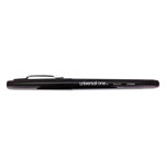 Universal Porous Point Pen, Stick, Medium 0.7 mm, Black Ink, Black Barrel, Dozen orginal image