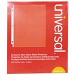 Universal Top-Load Poly Sheet Protectors, Nonglare, Economy, Letter, 200/Box orginal image