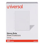 Universal Top-Load Poly Sheet Protectors, Heavy Gauge, Letter Size, Clear, 200/Pack orginal image