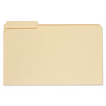 Universal Top Tab File Folders, 1/3-Cut Tabs: Assorted, Legal Size, 0.75