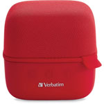 Verbatim Bluetooth Speaker System - Red - 100 Hz to 20 kHz - TrueWireless Stereo - Battery Rechargeable - 1 Pack orginal image