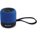 Verbatim Portable Bluetooth Speaker System - Blue - 100 Hz to 20 kHz - TrueWireless Stereo - Battery Rechargeable - 1 Pack orginal image