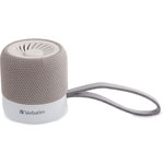 Verbatim Portable Bluetooth Speaker System - White - 100 Hz to 20 kHz - TrueWireless Stereo - Battery Rechargeable - 1 Pack orginal image