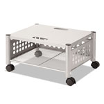 Vertiflex Products Underdesk Machine Stand, One-Shelf, 21.5w x 17.88d x 11.5h, Matte Gray orginal image