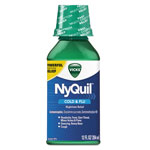 Vicks® NyQuil Cold and Flu NightTime Liquid, 12 oz. Bottle orginal image