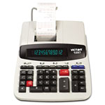 Victor 1297 Two-Color Commercial Printing Calculator, Black/Red Print, 4 Lines/Sec orginal image