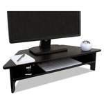 Victor High Rise Collection Monitor Stand, 27 x 11 1/2 x 6 1/2-7 1/2, Black orginal image
