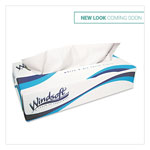 Windsoft Facial Tissue, 2 Ply, White, Flat Pop-Up Box, 100 Sheets/Box, 30 Boxes/Carton orginal image