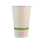 World Centric NoTree Paper Hot Cups, 16 oz, Natural, 1,000/Carton orginal image