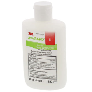 3M™ Avagard™ D Hand Sanitizer 3 oz. Ethyl Alcohol Gel Bottle (406350_EA)