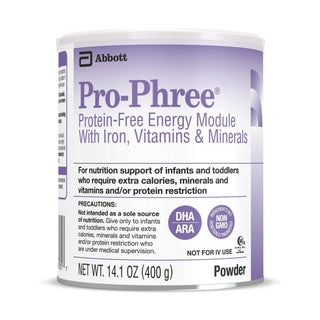 Pro-Phree® Pediatric Oral Supplement Unflavored 14.1 oz. Can Powder Protein-Free / Iron / Vitamins / Minerals (1155117_CS)