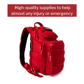 My Medic™ RECON Standard First Aid Kit Red Nylon Backpack (1207722_EA)