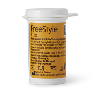 FreeStyle Lite® Blood Glucose Test Strips 50 Strips per Pack (632454_BX)
