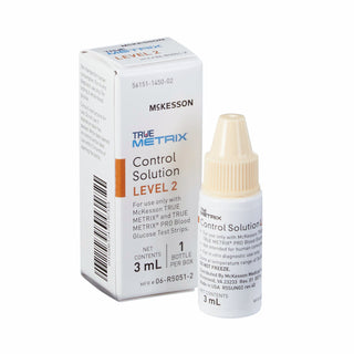 McKesson TRUE METRIX® Blood Glucose Control Solution 3 mL Level 2 (960301_CS)