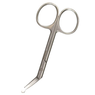 Coloplast® Ostomy Scissors 4 Inch Length Finger Ring Handle Curved Blunt Tip / Blunt Tip (979131_BX)