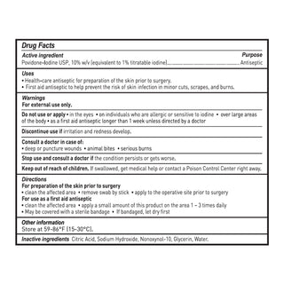 McKesson Impregnated Swabstick 10% Strength Povidone-Iodine Individual Packet Sterile (854753_PK)