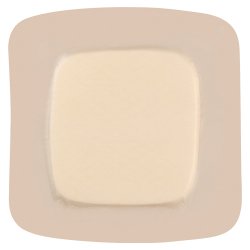FoamLite™ Thin Foam Dressing 3-1/4 X 3-1/4 Inch With Border Film Backing Silicone Adhesive Square Sterile (1053864_BX)