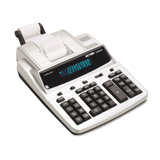 Victor® 1240-3A Desktop Twelve Digit Two Color Printing Calculator (VCT1240-3A)